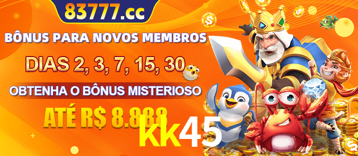 Anúncio dos benefícios para Membro VIP Sênior na plataforma kk45, incluindo bônus promocionais, semanais e mensais, ilustrado com o personagem Fortune Tiger.
