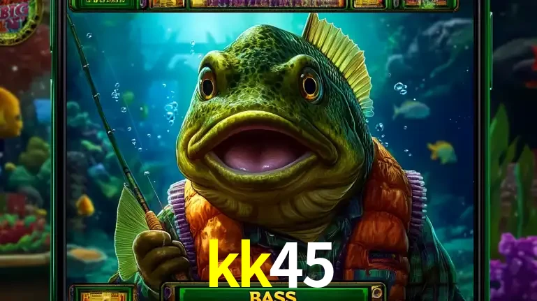 Personagem de peixe pescador do popular jogo de slot com tema de pescaria, uma das emocionantes opções de caça-níqueis para jogar e ganhar no cassino kk45.